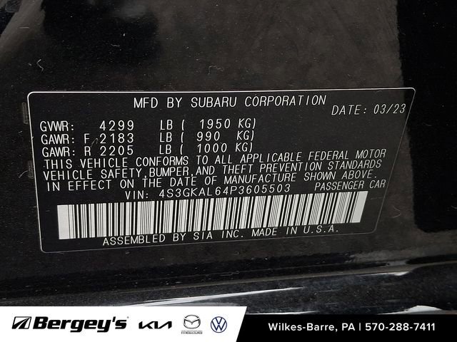 Used 2023 Subaru Impreza 2.0i Sport image 29