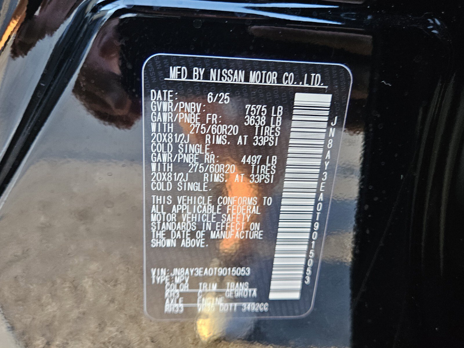 New 2026 Nissan Armada Platinum image 18