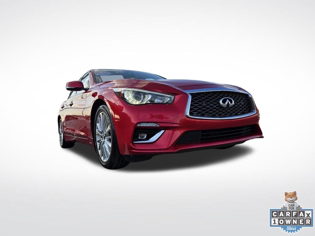 Used 2023 INFINITI Q50 Luxe w/ Cargo Package RWD image 48