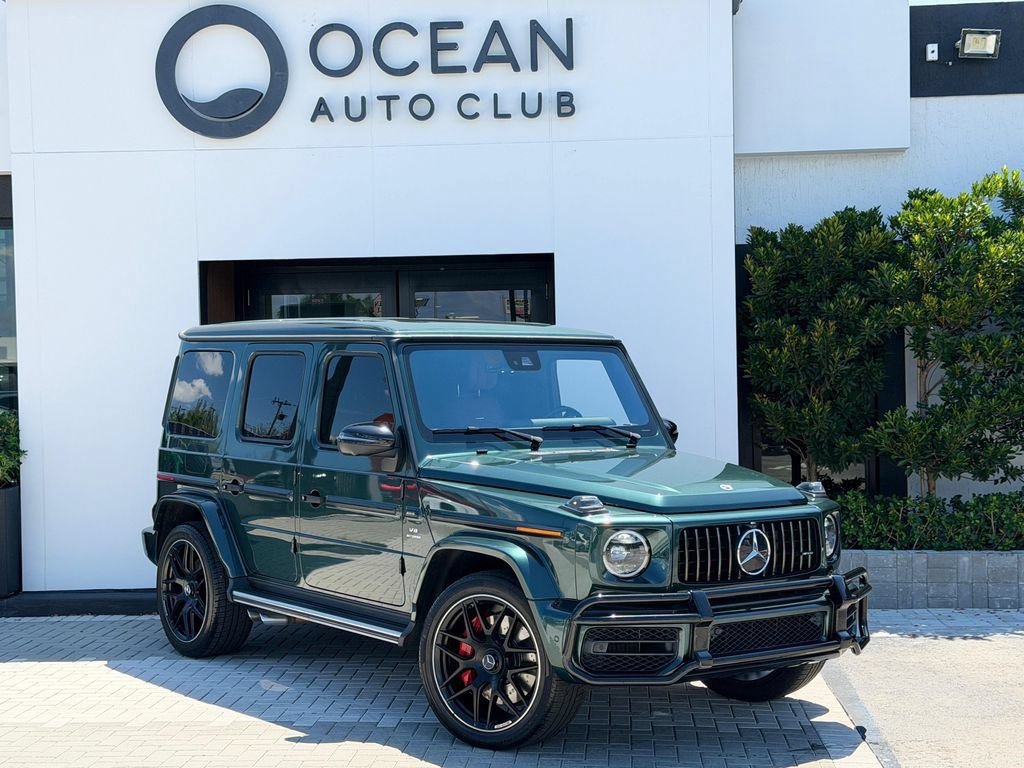 Used 2021 Mercedes-Benz G 63 AMG 4MATIC w/ G Manufaktur Interior Package image 1