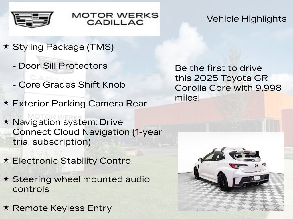 Used 2025 Toyota Corolla GR w/ Styling Package (TMS) AWD/4WD image 14