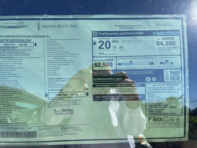 New 2026 Chrysler Pacifica Select image 13