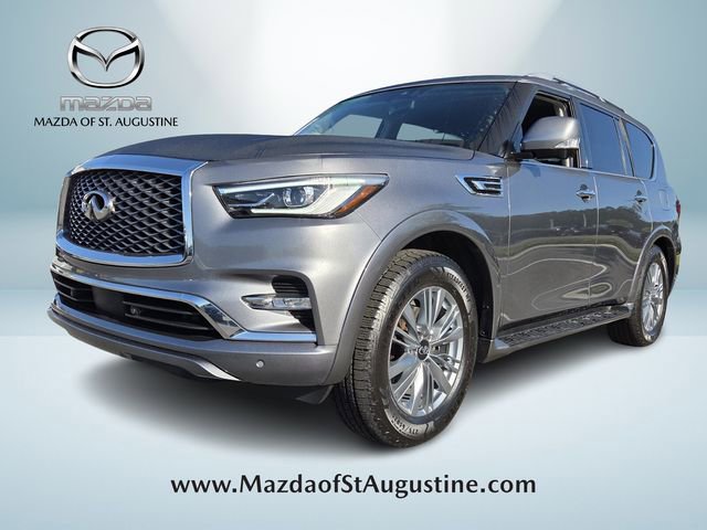 Used 2021 INFINITI QX80 Luxe w/ Cargo Package