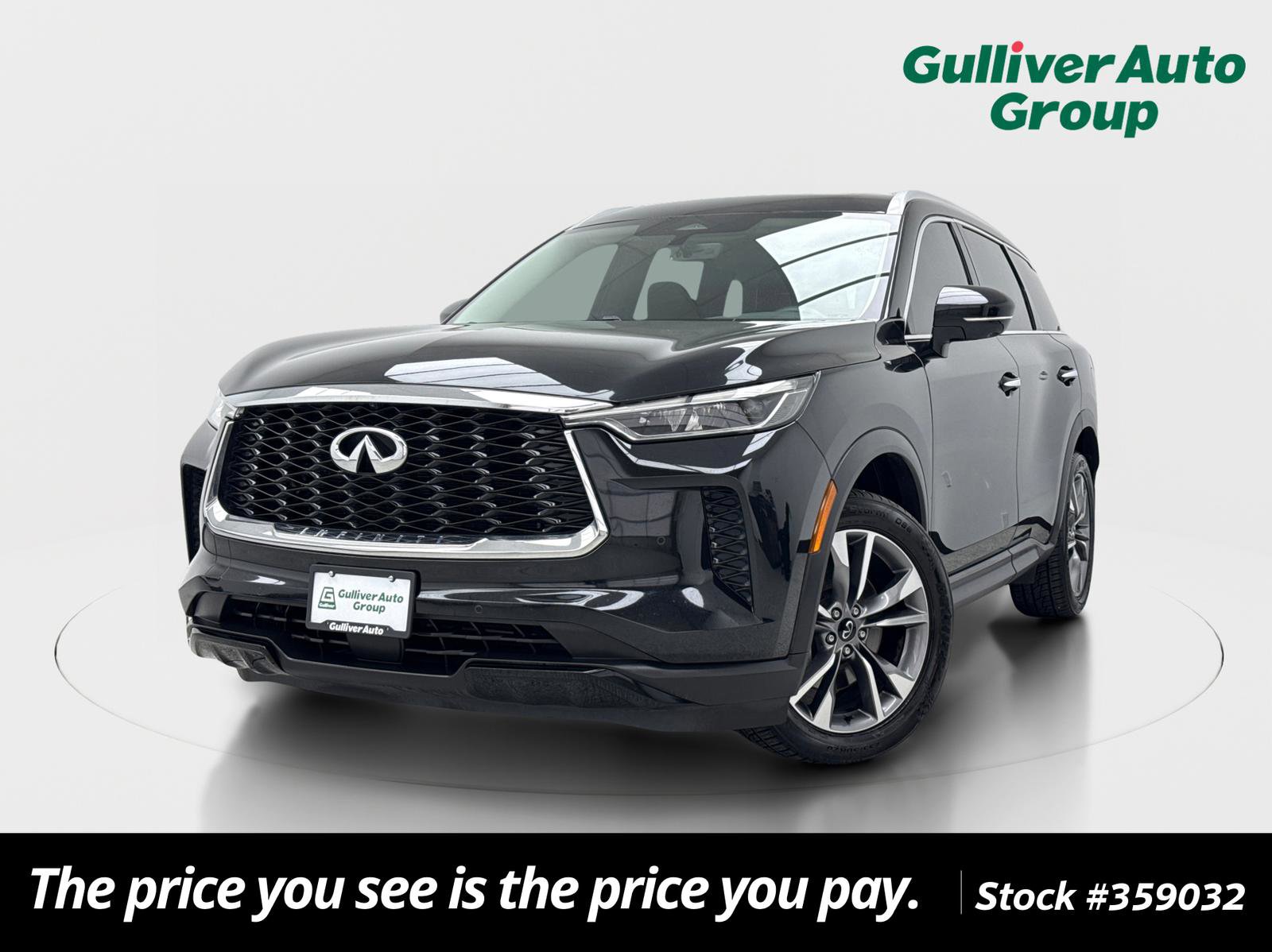 Used 2023 INFINITI QX60 Luxe w/ Cargo Package AWD/4WD video 1