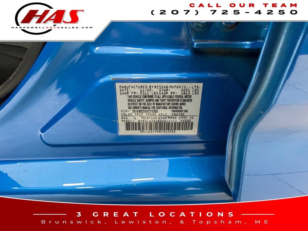 Used 2022 Nissan Sentra SV w/ Trunk Package FWD image 18