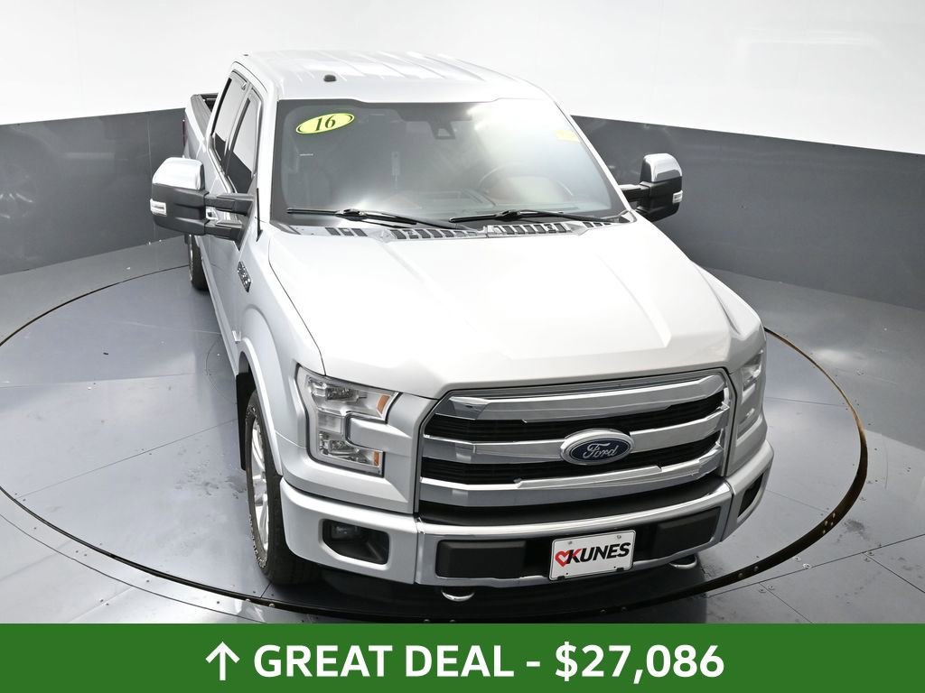 Used 2016 Ford F150 Platinum w/ Max Trailer Tow Package image 47
