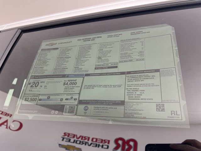 New 2026 Chevrolet Silverado 1500 Custom image 30