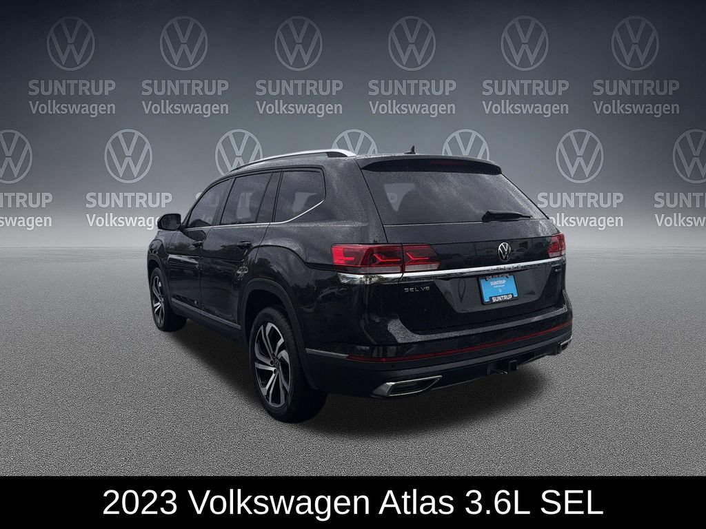 Used 2023 Volkswagen Atlas SEL AWD/4WD image 3