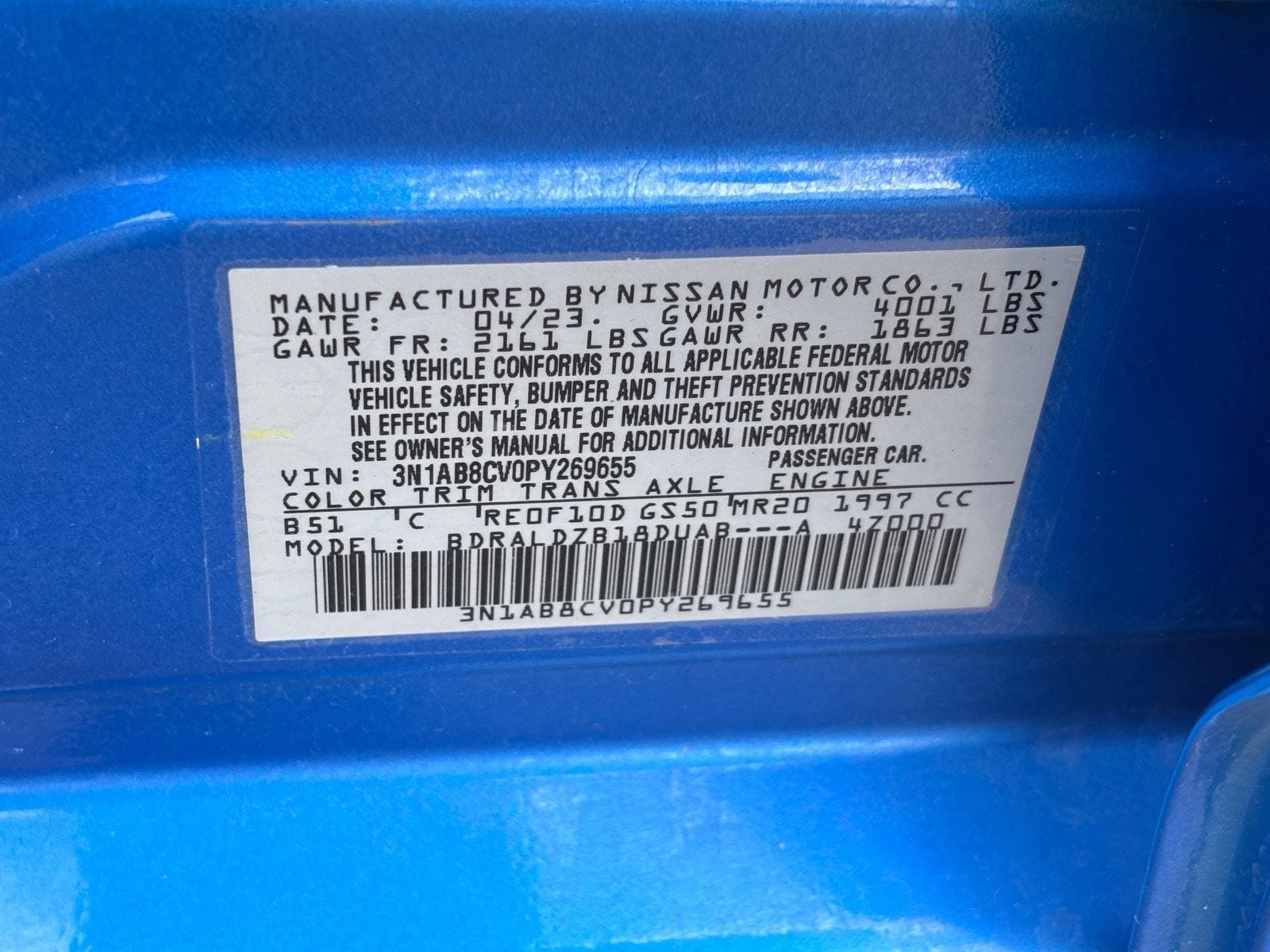 Used 2023 Nissan Sentra SV w/ SV Premium Package FWD image 30