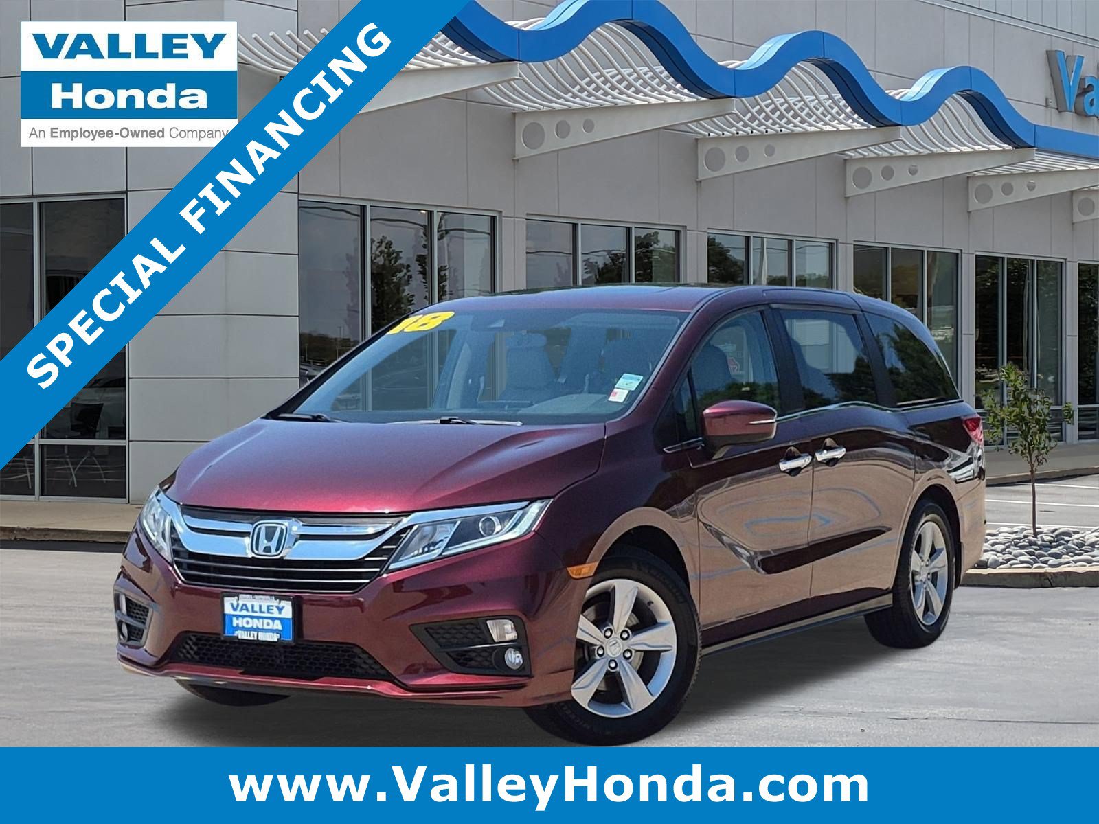 Certified 2018 Honda Odyssey EX-L