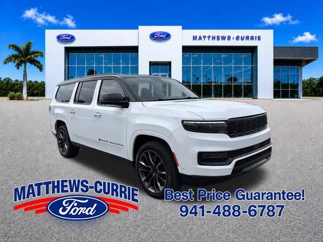 Used 2025 Jeep Grand Wagoneer L Series II Obsidian w/ Quick Order Packagew 28T AWD/4WD image 1