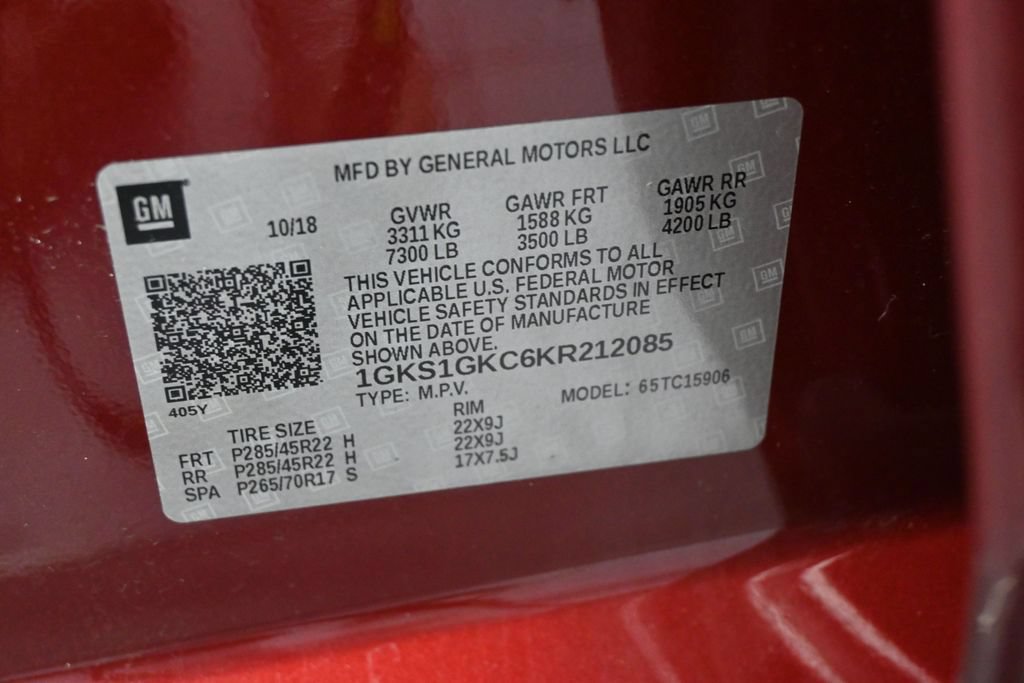 Used 2019 GMC Yukon XL SLT w/ Premium Edition RWD image 17