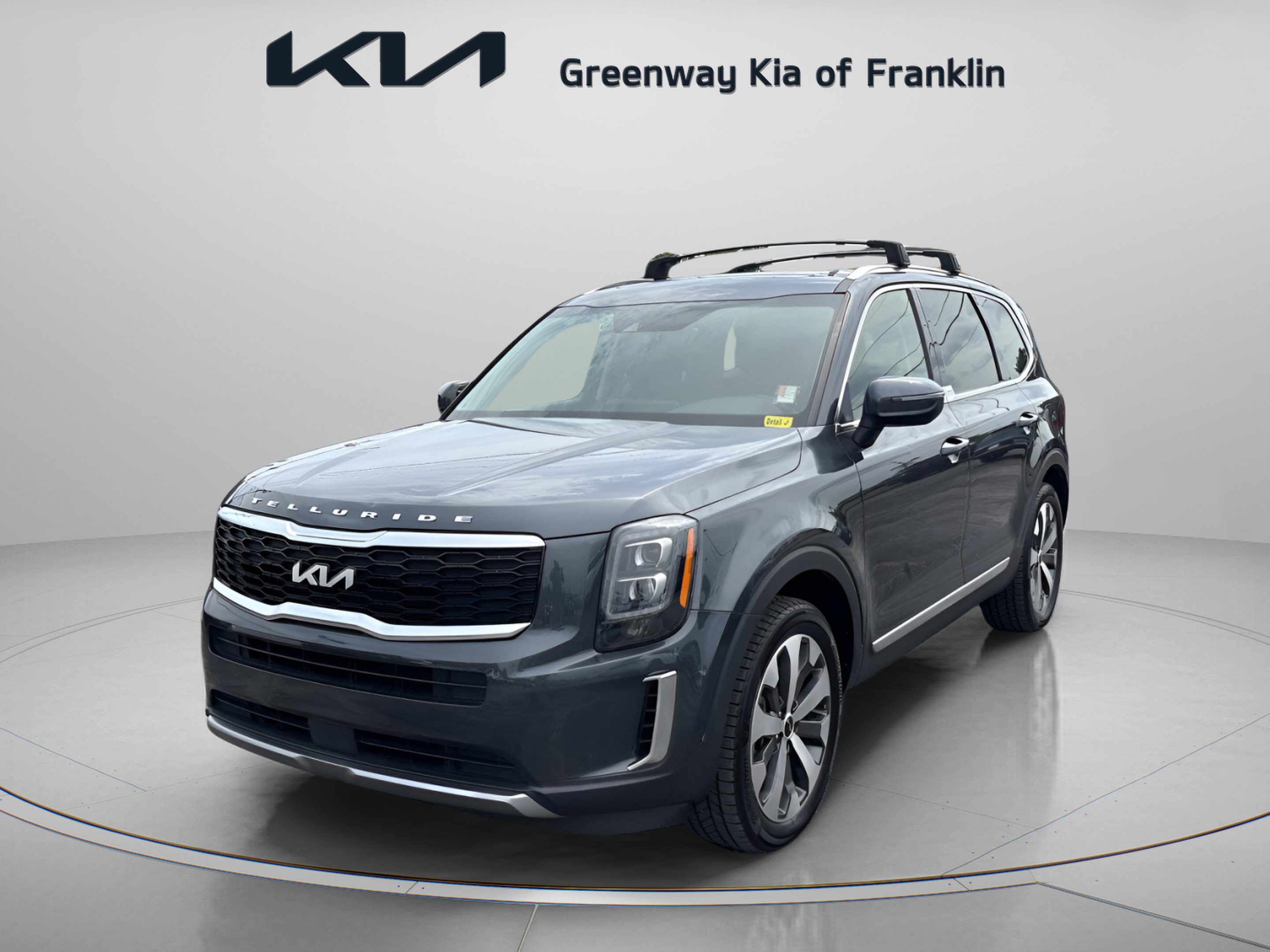 Used 2022 Kia Telluride EX w/ EX Premium Package FWD image 3