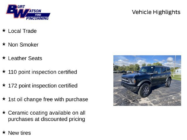 Used 2024 Ford Bronco Big Bend AWD/4WD image 8