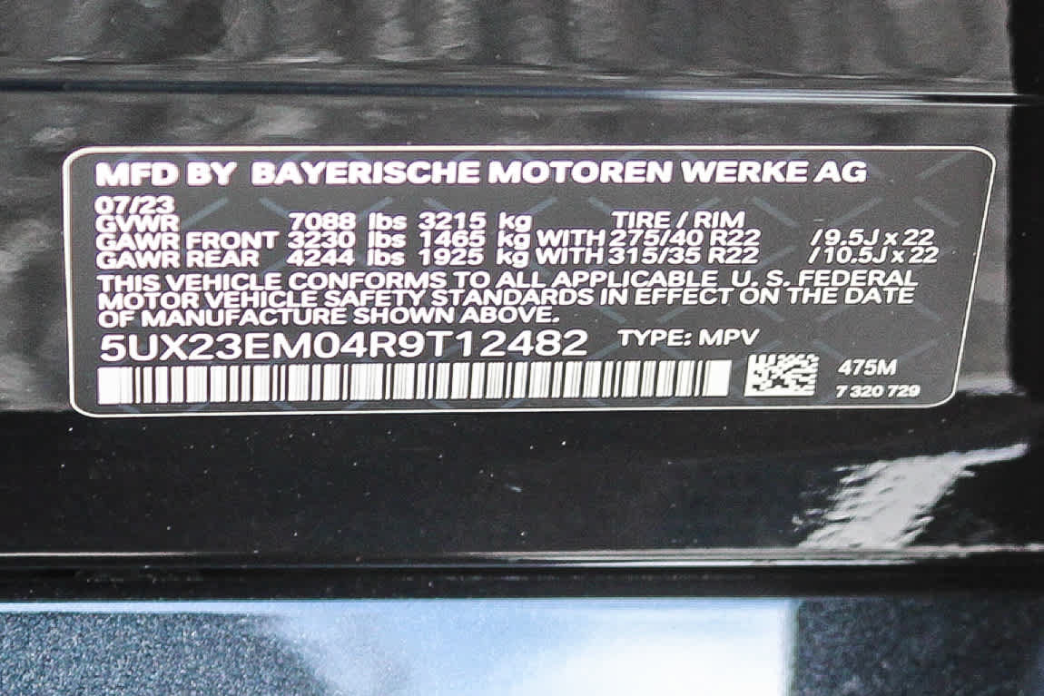Used 2024 BMW X7 xDrive40i w/ M Sport Package AWD/4WD image 29