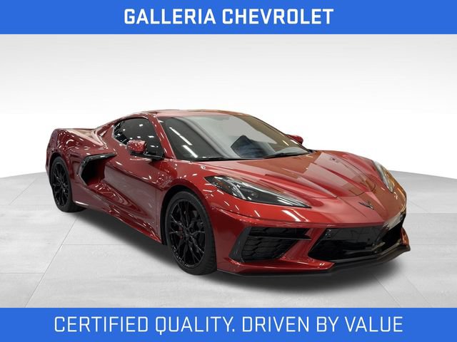 Certified 2023 Chevrolet Corvette Stingray Preferred Cpe w/ Engine Appearance Package RWD image 4