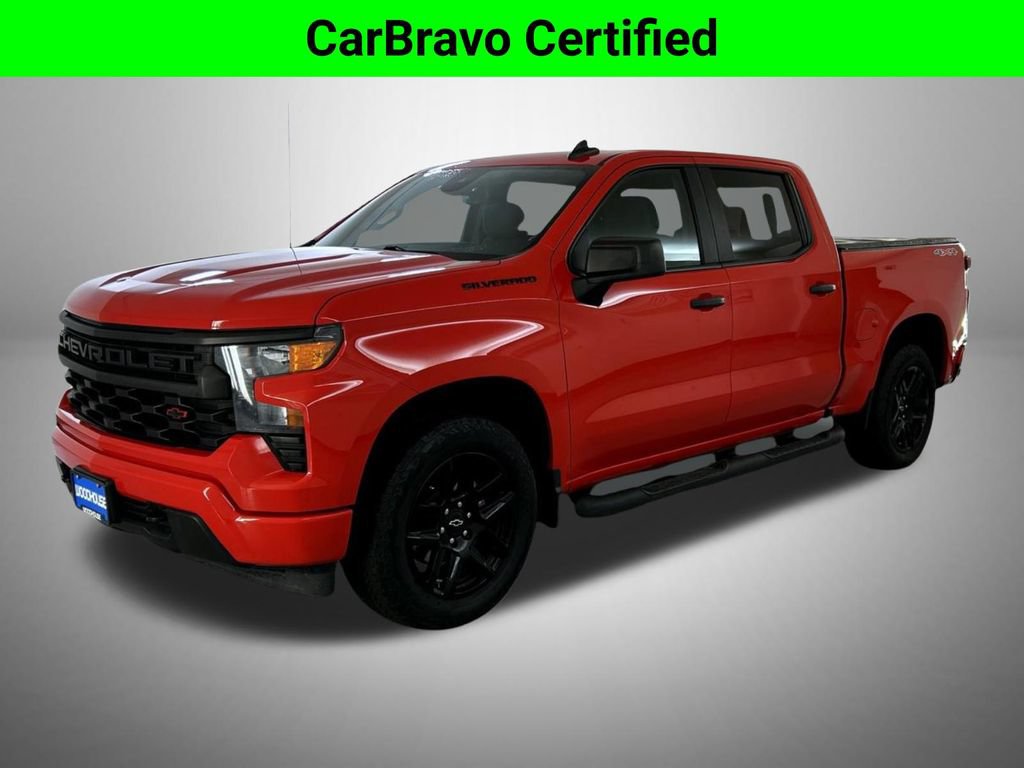 Certified 2024 Chevrolet Silverado 1500 Custom w/ Turbomax Blackout Package