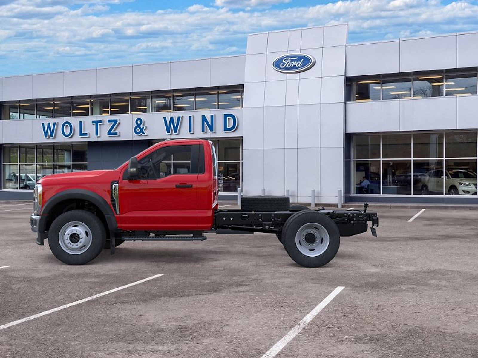 New 2026 Ford F600 4x4 Regular Cab Super Duty w/ XL Chrome Package image 3
