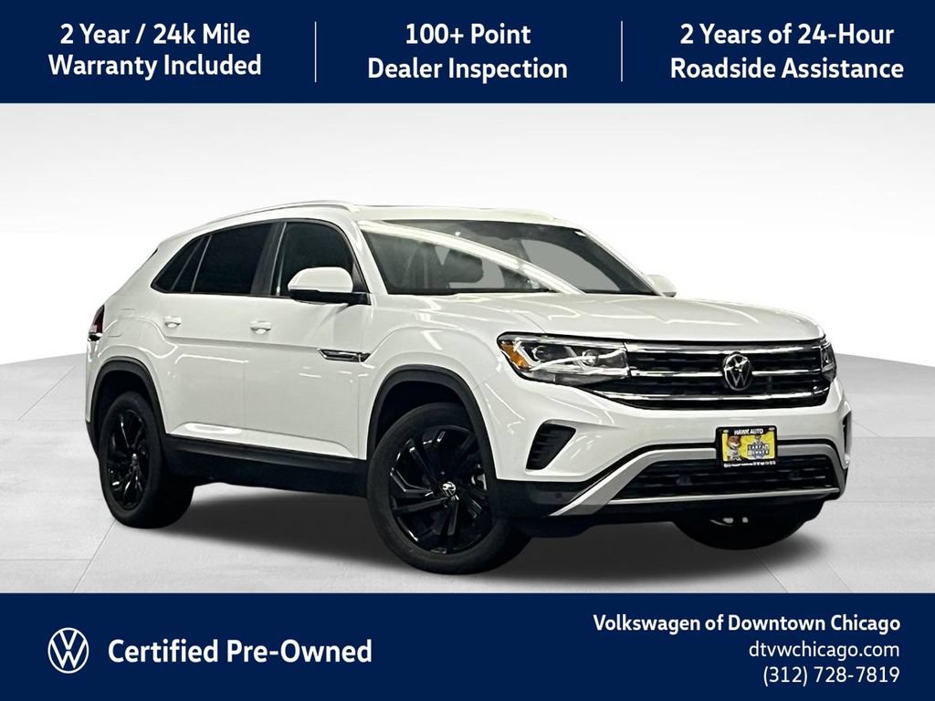 Certified 2023 Volkswagen Atlas Cross Sport SE w/ Panoramic Sunroof Package