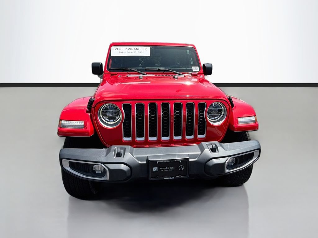 Used 2021 Jeep Wrangler Unlimited Sahara AWD/4WD image 2