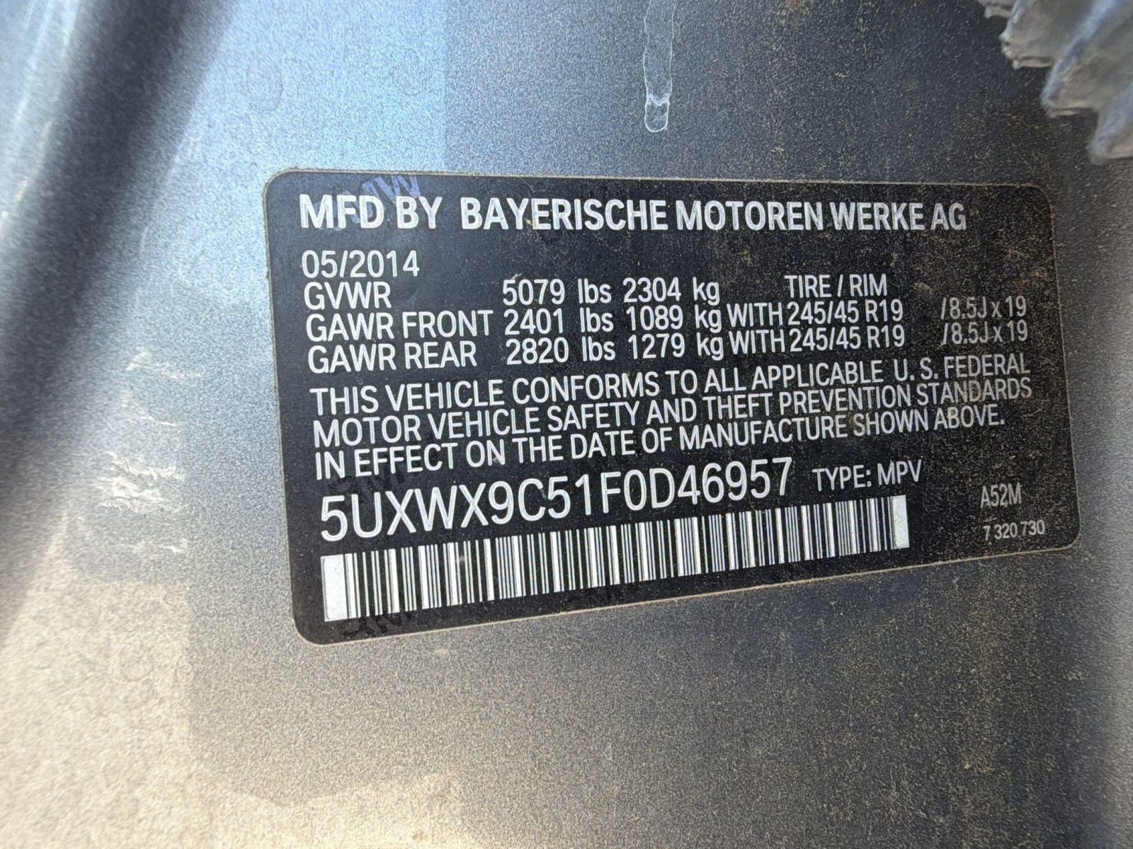 Used 2015 BMW X3 xDrive28i AWD/4WD image 19