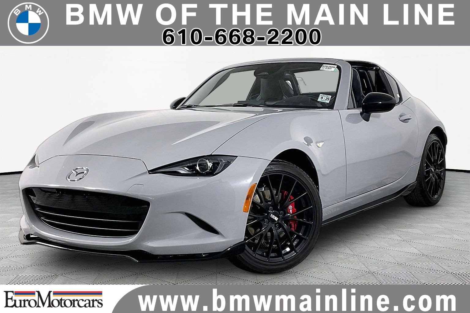 Used 2024 MAZDA MX-5 Miata RF Club w/ Interior Package RWD image 1