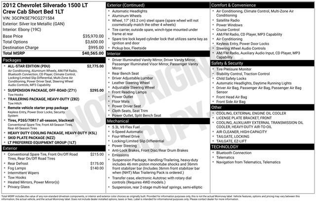 Used 2012 Chevrolet Silverado 1500 LT w/ All-Star Edition image 17