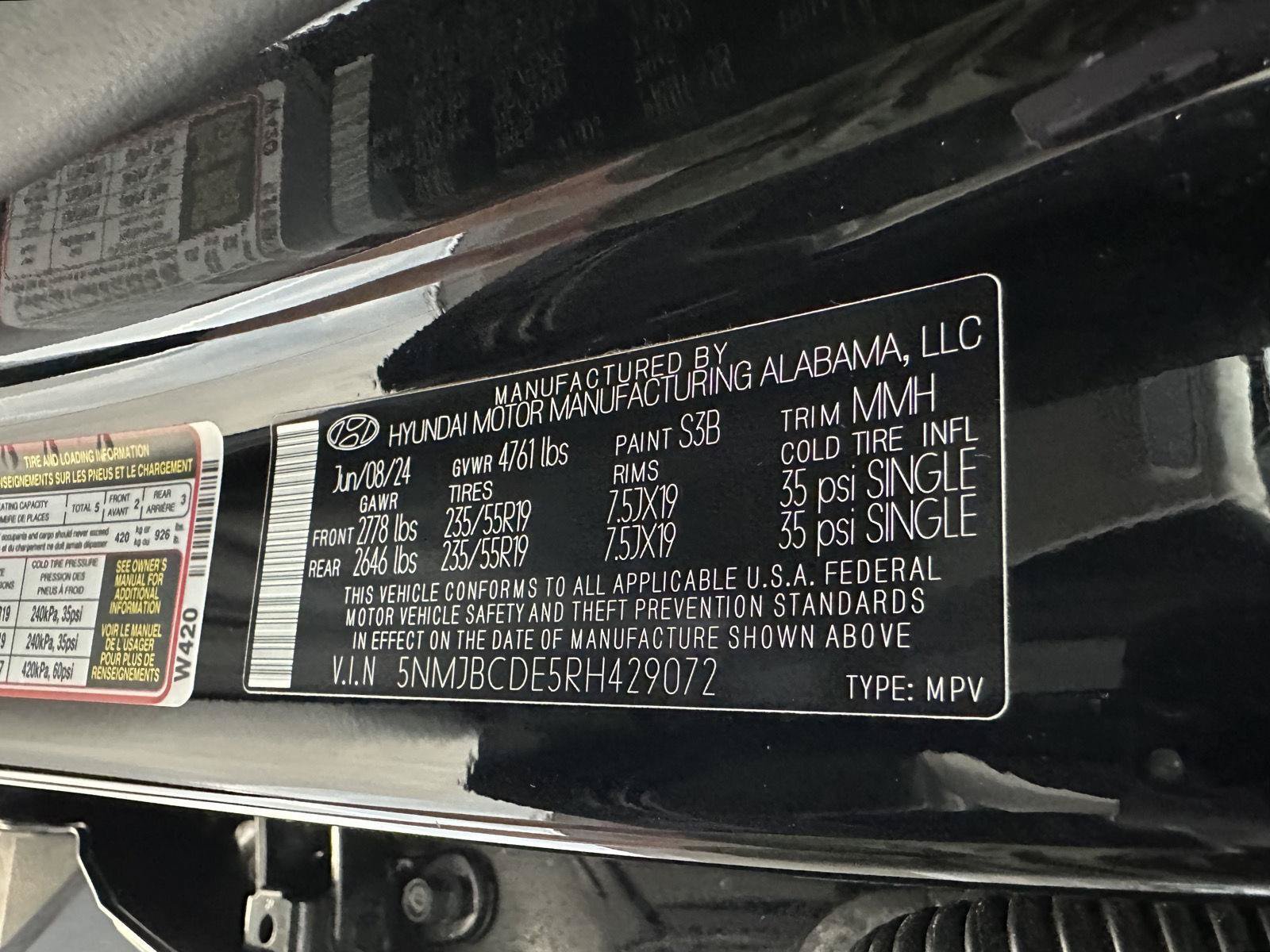 Certified 2024 Hyundai Tucson SEL AWD/4WD image 16