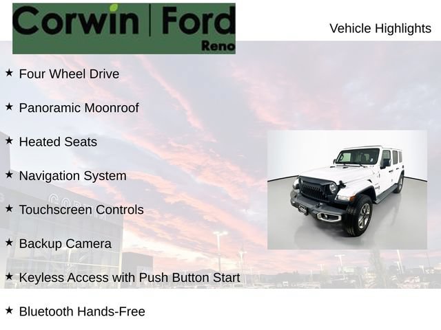 Used 2019 Jeep Wrangler Unlimited Sahara AWD/4WD image 8