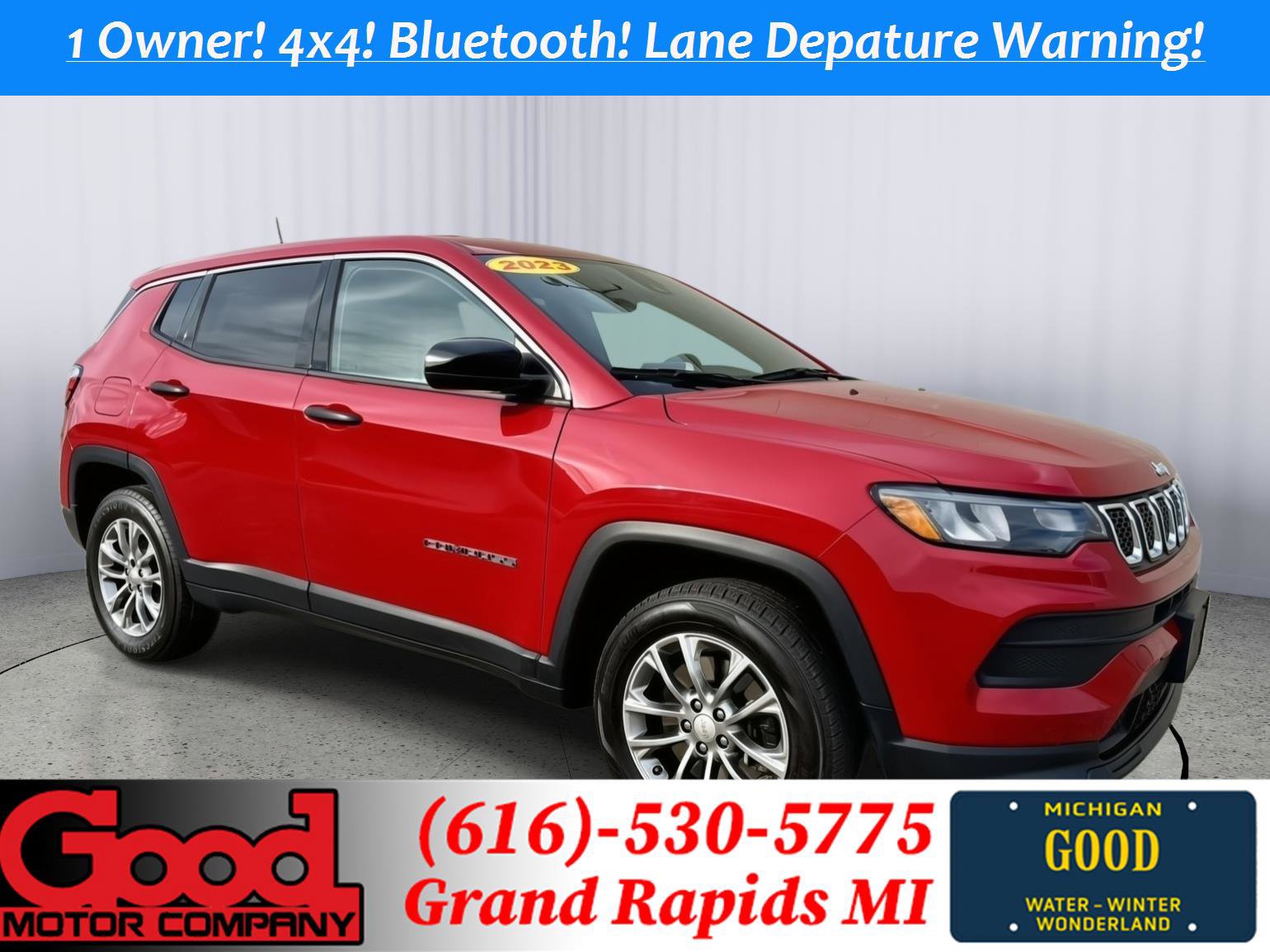 Used 2023 Jeep Compass Sport AWD/4WD image 1