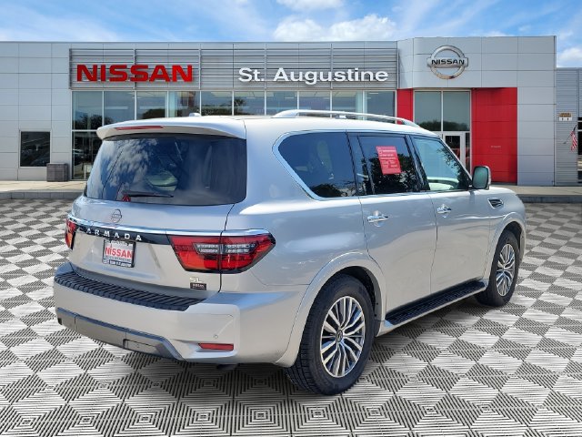 Certified 2024 Nissan Armada SL w/ Captain's Chairs Package AWD/4WD image 2