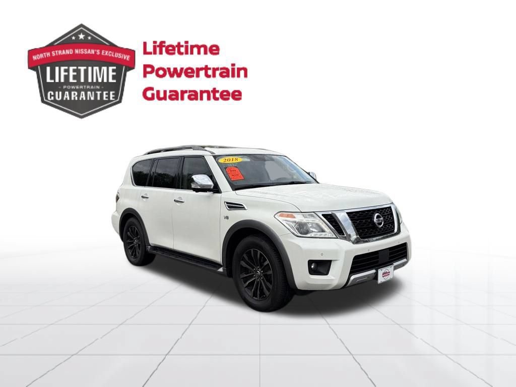 Used 2018 Nissan Armada Platinum w/ Captain Seat Package RWD image 9