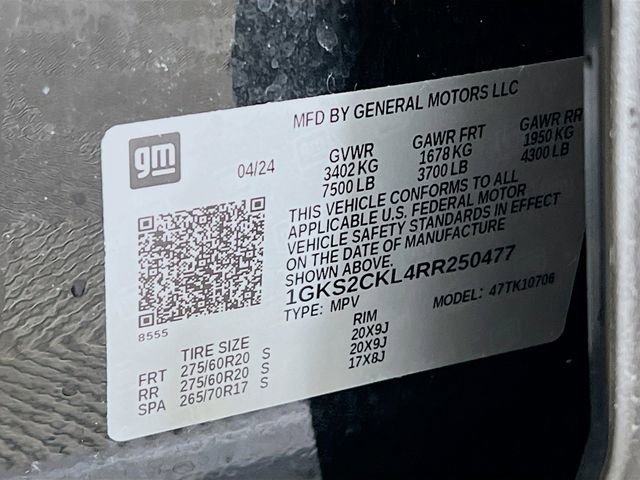 Used 2024 GMC Yukon AT4 w/ AT4 Premium Plus Package AWD/4WD image 32