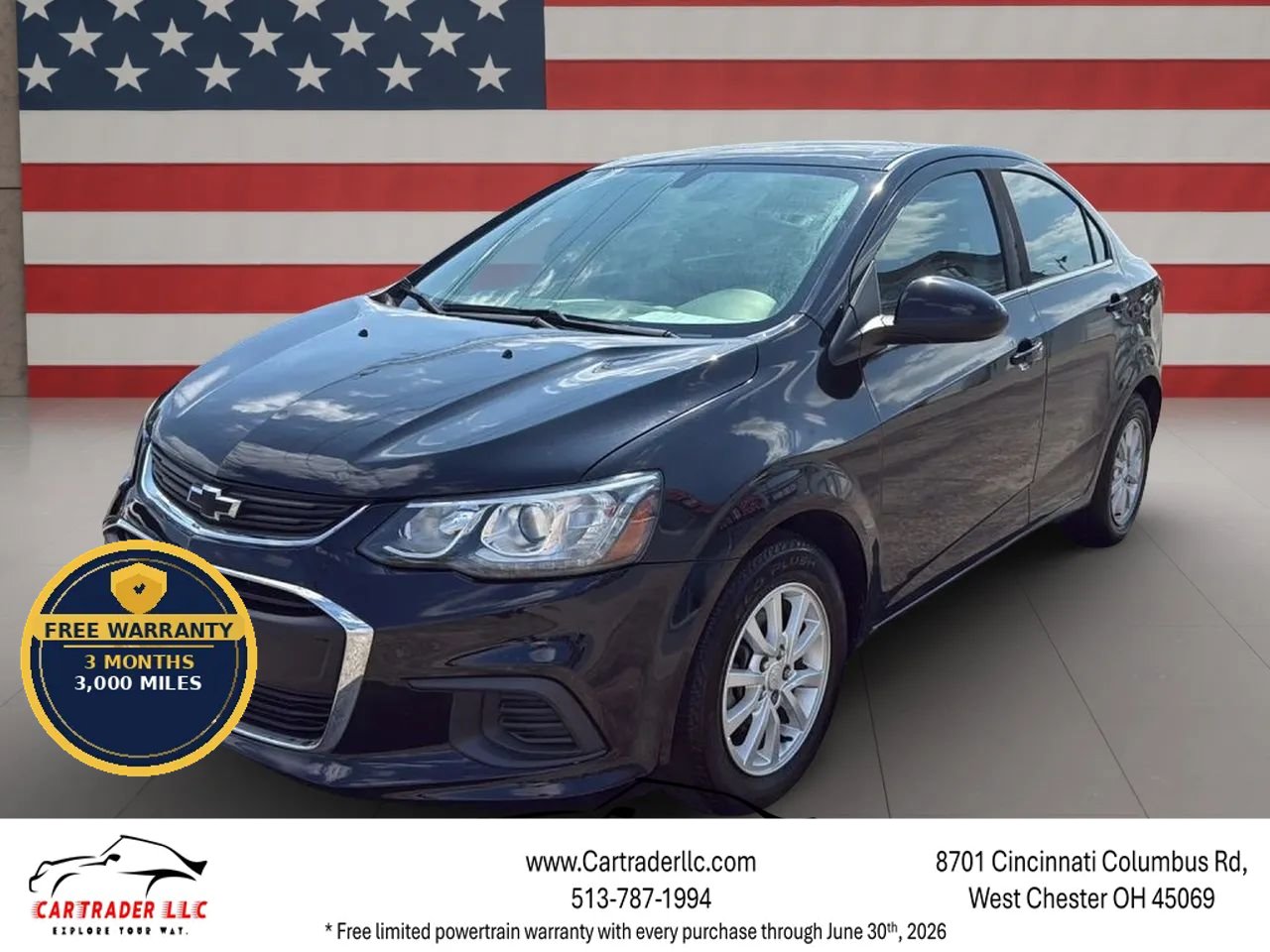 Used 2019 Chevrolet Sonic LT w/ Convenience Package FWD image 1