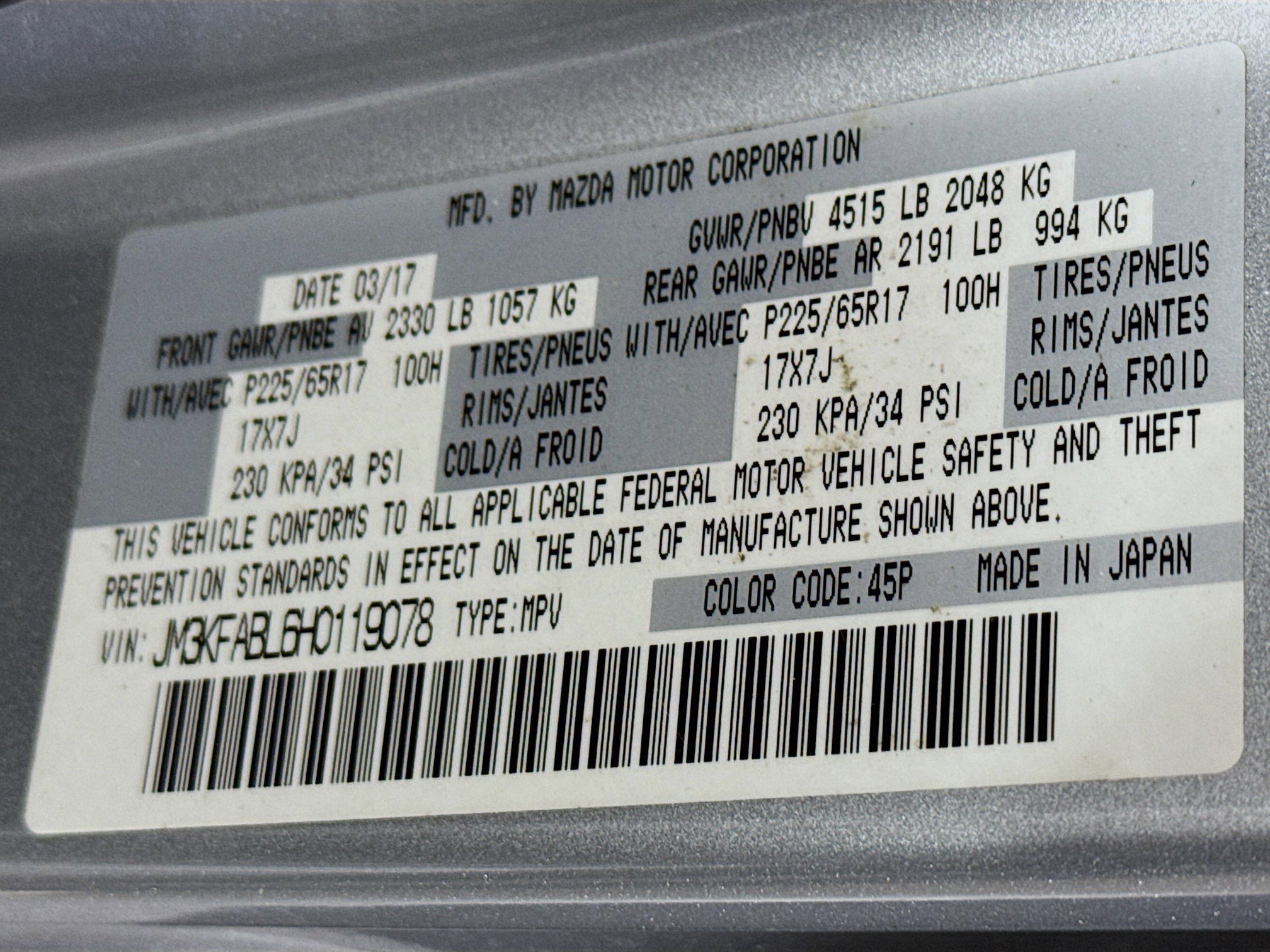 Used 2017 MAZDA CX-5 Sport image 40