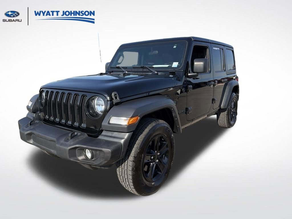Used 2021 Jeep Wrangler Unlimited Sport image 1