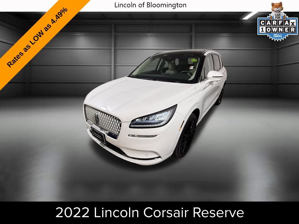 Certified 2022 Lincoln Corsair Reserve w/ Equipment Group 201A