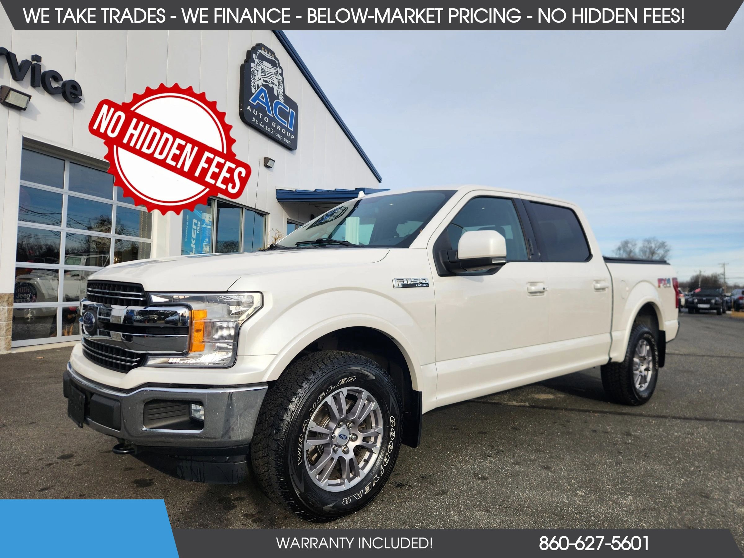 Used 2018 Ford F150 Lariat w/ FX4 Off-Road Package AWD/4WD image 1