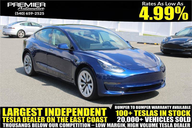 Used 2022 Tesla Model 3 Long Range
