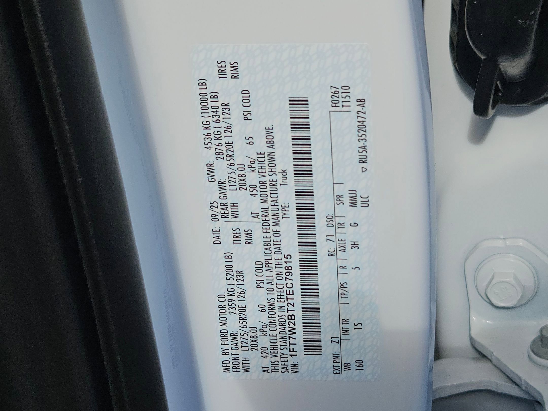 New 2026 Ford F250 XL w/ STX Appearance Package image 15