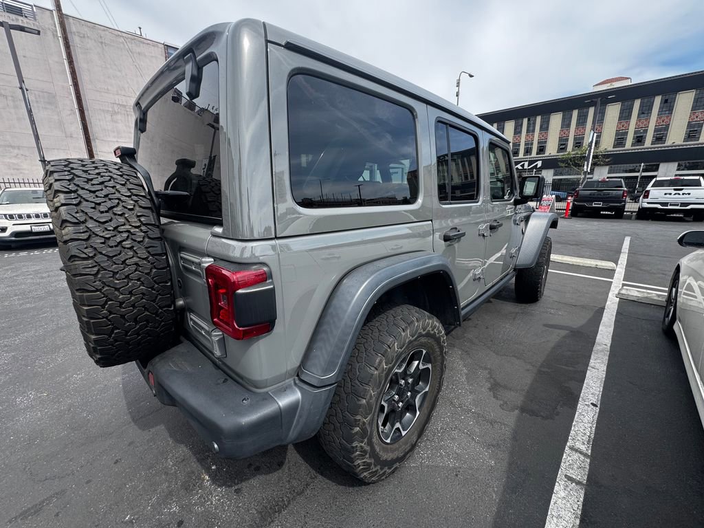 Used 2022 Jeep Wrangler Unlimited Rubicon 4xe w/ Steel Bumper Group image 2