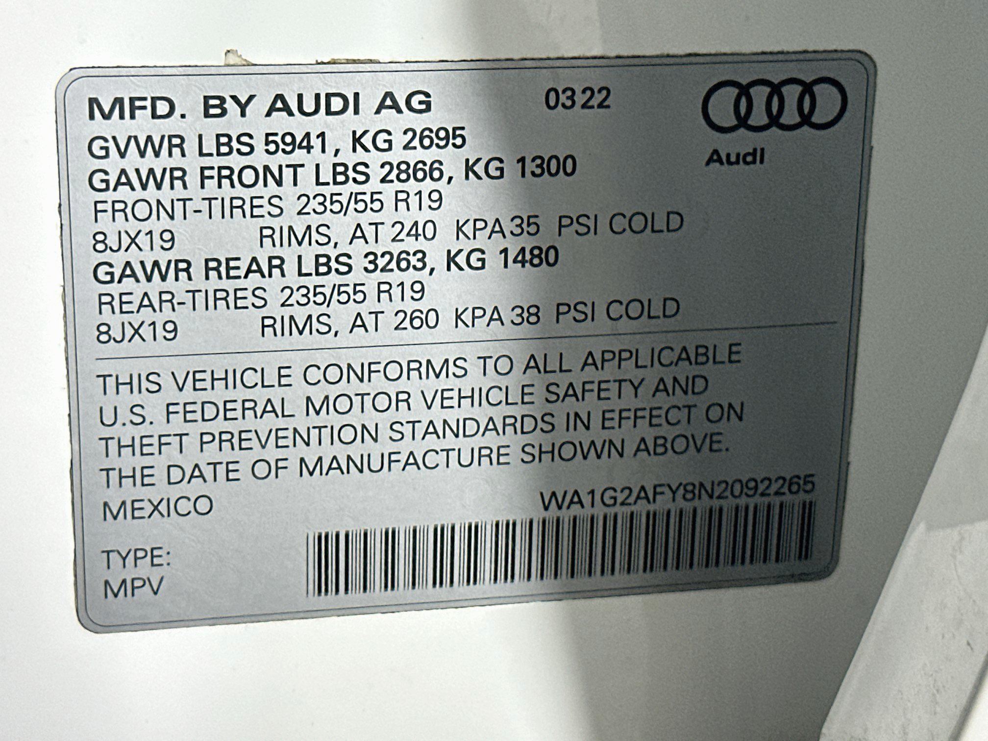 Used 2022 Audi Q5 e Premium AWD/4WD image 12