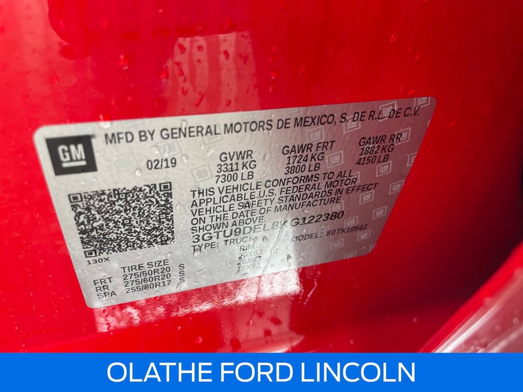 Used 2019 GMC Sierra 1500 SLT w/ SLT Premium Plus Package image 23