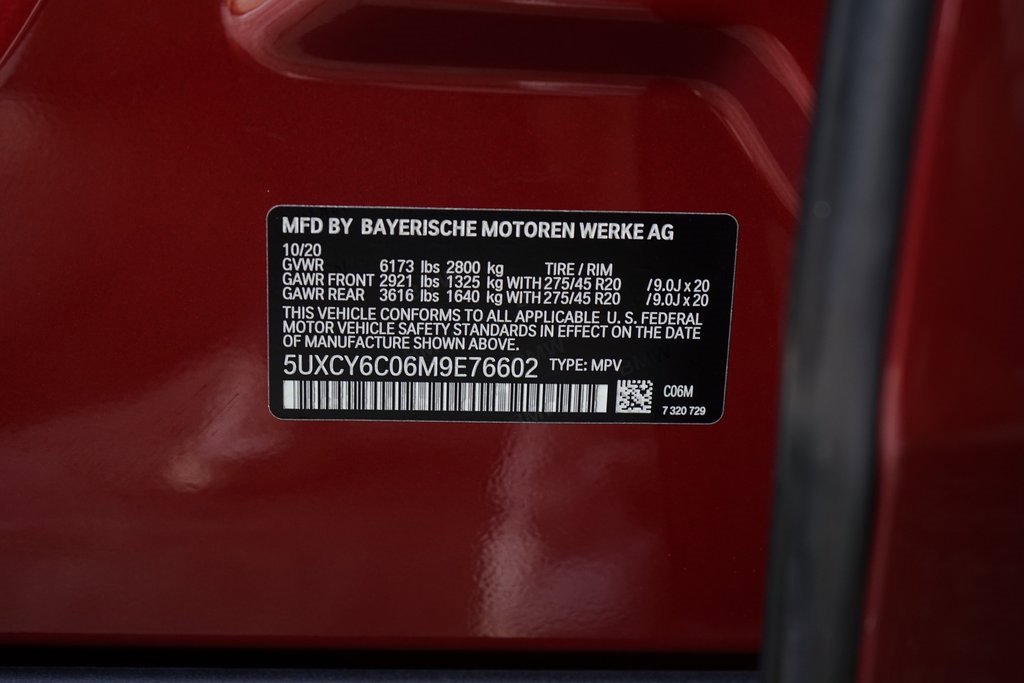 Used 2021 BMW X6 xDrive40i w/ Convenience Package image 32