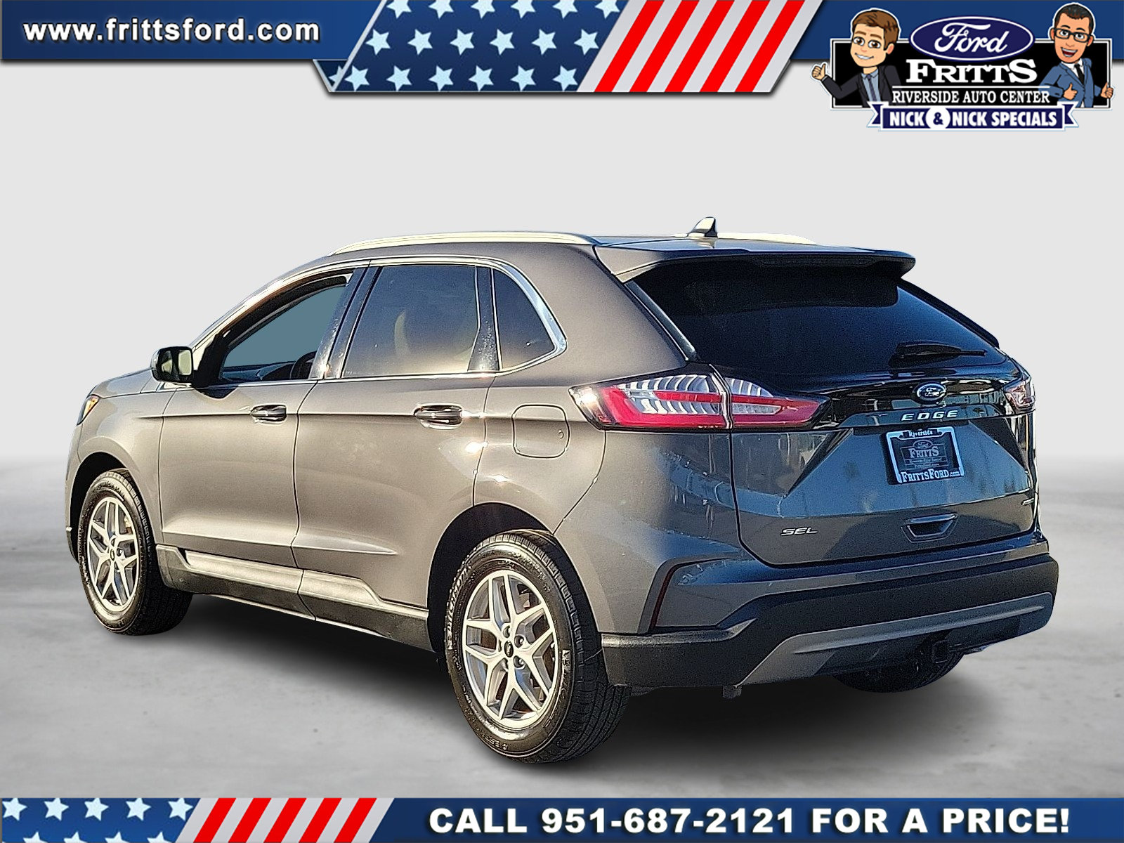 Certified 2024 Ford Edge SEL w/ Convenience Package AWD/4WD image 3