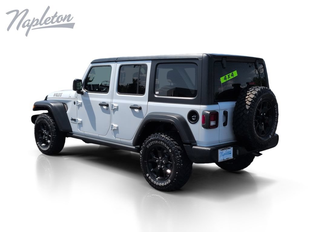 Used 2022 Jeep Wrangler Unlimited Sport AWD/4WD image 3