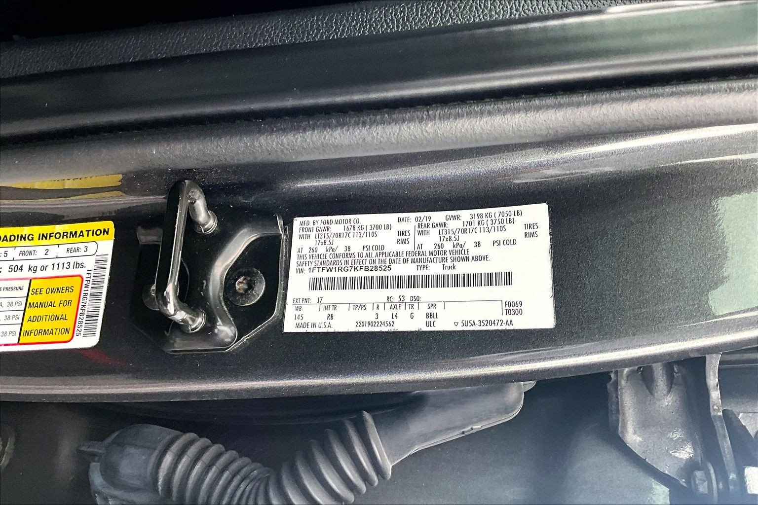 Used 2019 Ford F150 Raptor w/ Equipment Group 802A Luxury AWD/4WD image 36