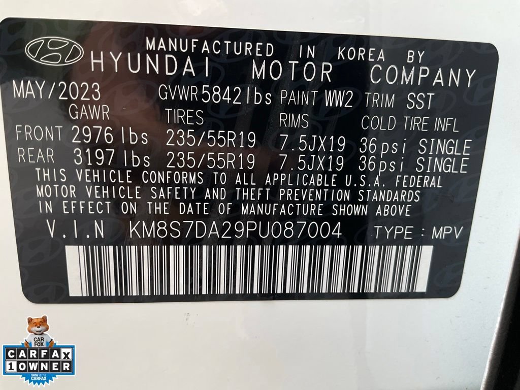Used 2023 Hyundai Santa Fe Limited AWD/4WD image 23