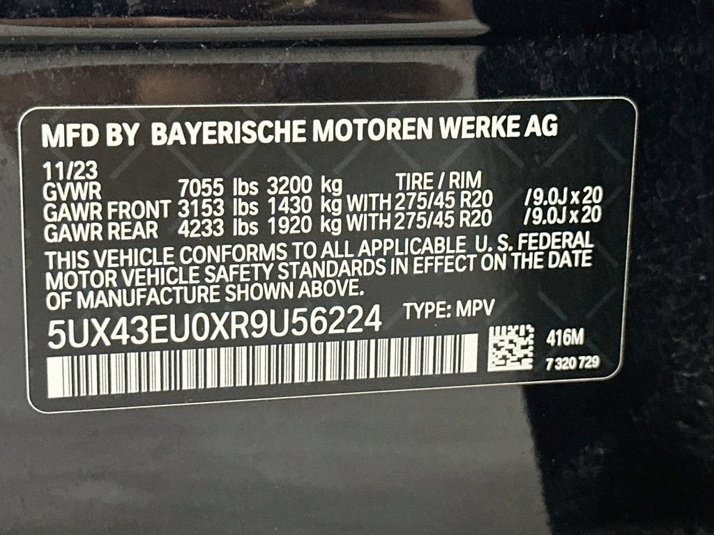 Used 2024 BMW X5 xDrive50e w/ M Sport Package AWD/4WD image 34