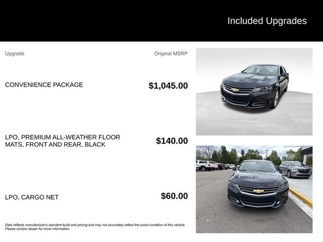 Used 2015 Chevrolet Impala LT w/ Convenience Package FWD image 8
